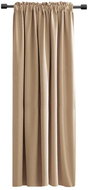 Mybesthome Shary Blackout Blackout curtain with tape, 135 × 270 cm, beige, 1 piece - Drape