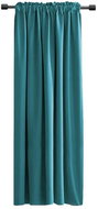 Mybesthome Shary Blackout Blackout curtain with masking tape, 135 × 270 cm, turquoise, 1 piece - Drape