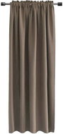 Mybesthome Rabat Blackout Blackout blackout curtain with tape, 135 × 180 cm, cappuccino, 1 piece - Drape
