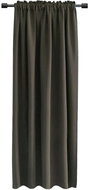 Mybesthome Rabat Blackout Blackout blackout curtain with masking tape, 135 × 180 cm, graphite, 1 pie - Drape