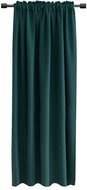 Mybesthome Vigo Blackout Blackout blackout curtain with tape, 135 × 250 cm, petrol, 1 piece - Drape