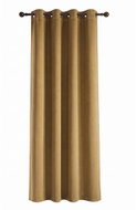MyBestHome Polaire thermal curtain with rings, mustard, 135×260 cm, 1 piece - Drape