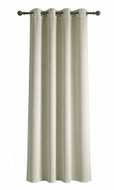 MyBestHome Polaire cream-coloured thermal curtain with rings, 135×260 cm, 1 piece - Drape