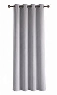 MyBestHome Polaire thermal curtain with rings, light grey, 135×260 cm, 1 piece - Drape