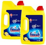 FINISH PowerPowder Lemon 2× 2,5kg - Dishwasher Detergent