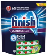 FINISH Quantum Powerball Tabs Shine &amp; Protect Apple &amp; Lime 60 pieces - Dishwasher Tablets