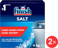 Mosogatógép só Finish só 2×4 kg - Sůl do myčky