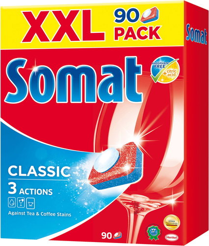 SOMAT Classic tablets 90 pcs Main image SOMAT Classic tablets 90 pcs - Dishwasher Tablets - Main image
