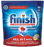 FINISH All in 1 Max Lemon 50 pcs - Dishwasher Tablets