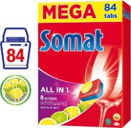 SOMAT All in One Lemon 84 ks - Tablety do umývačky