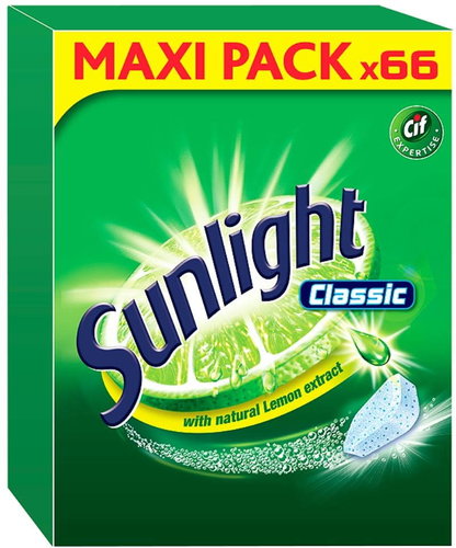 Sunlight Classic (66pcs) - Dishwasher Tablets - Main image