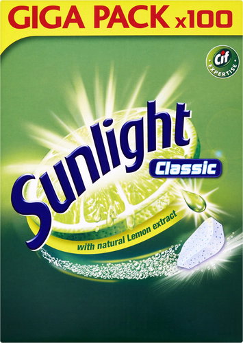 SUNLIGHT Classic (100pcs) - Dishwasher Tablets - Main image