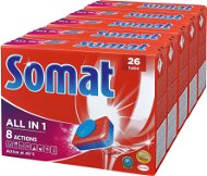 SOMAT All in 1 8Actions 5 × 26 ks (130 umytí) - Sada drogérie