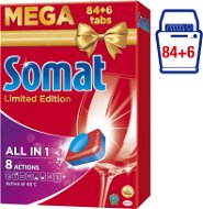SOMAT All in 1 - 84 + 6pcs - Dishwasher Tablets
