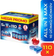 FINISH All in1 Max 110 pieces MEGABOX - Dishwasher Tablets
