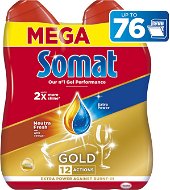 SOMAT Gold Neutra Fresh 2× 684ml (76 Doses) - Dishwasher Gel