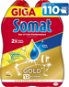 SOMAT All in One gel Lemon 2× 990 ml (110 Doses) - Dishwasher Gel