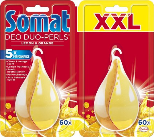 Somat Desforges Duo Perls Lave-Vaisselle Désodorisant Parfum Citron &  Orange (De