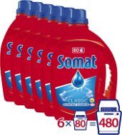 SOMAT Classic 6× 2 l (480 dávok) - Gél do umývačky riadu