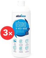 AlzaEco leštidlo do myčky na nádobí 3× 1 l - Eko leštidlo do umývačky
