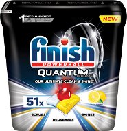 FINISH Quantum Ultimate Lemon Sparkle 51 ks - Tablety do umývačky