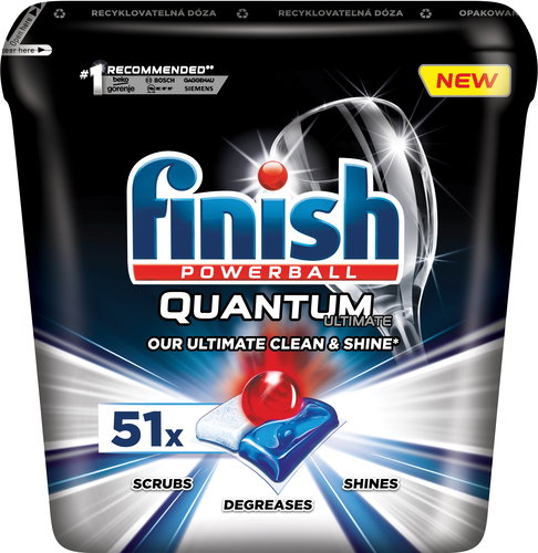 FINISH Quantum Ultimate 51 pcs - Dishwasher Tablets - Main image