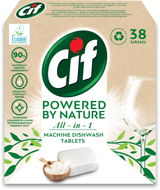 CIF All in 1 Nature Dishwasher tablets 38 pcs - Eco-Friendly Dishwasher Tablets