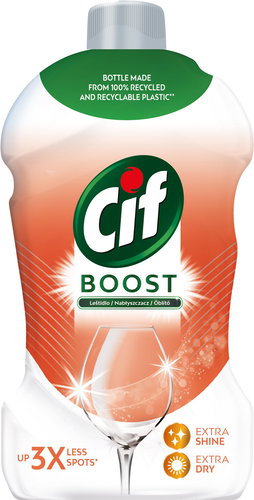 CIF Boost Dishwasher Polish 450 ml - Dishwasher Rinse Aid - Main image