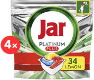 JAR Platinum Plus Quickwash 4 × 34 pcs - Dishwasher Tablets