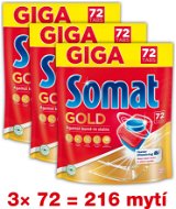 SOMAT Gold 216 ks - Tablety do umývačky