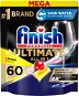 FINISH Ultimate All in One Lemon Sparkle 60 pcs - Dishwasher Tablets