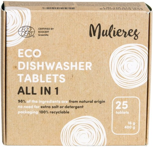MULIERES 25 pcs - Dishwasher Tablets - Main image