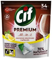 CIF Premium Clean All-in-1 Lemon&Bergamot Dishwasher Tablets 34 pcs - Dishwasher Tablets