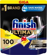 Dishwasher Tablets FINISH Ultimate All in 1 Lemon Sparkle 100 pcs - Tablety do myčky