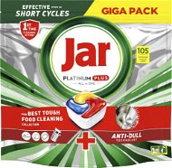 JAR Platinum Plus Lemon 105 pcs - Dishwasher Tablets