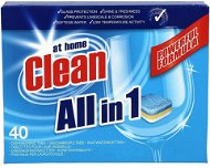 AT HOME CLEAN All In One Dishwasher Tablets 40 pcs - Dishwasher Tablets