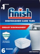 Čistič umývačky riadu FINISH kapsule na čistenie umývačky 6 ks - Čistič myčky