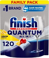 Finish Quantum All in 1 Lemon Sparkle 120 pcs - Dishwasher Tablets