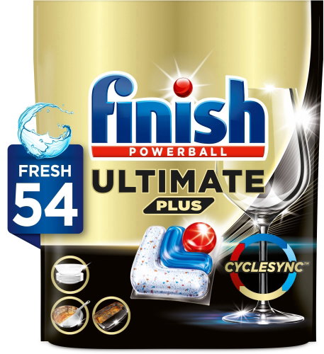 Finish Ultimate Plus All in 1, 54 db Fő fotó Finish Ultimate Plus All in 1, 54 db - Mosogatógép tabletta - Fő fotó