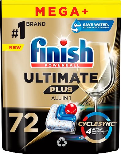 Finish dishwasher powerball 70 u. Ultimate Plus cyclesync