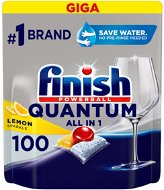 FINISH Quantum All in 1 Lemon Sparkle 100 pcs - Dishwasher Tablets