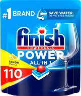 FINISH Power All in 1 Lemon Sparkle mosogatógép tabletta, 110 db - Mosogatógép tabletta