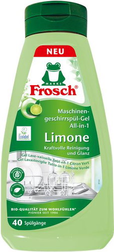 FROSCH EKO All-in-1 Lime 750 ml (40 adag) - Mosogatógép gél - Fő fotó