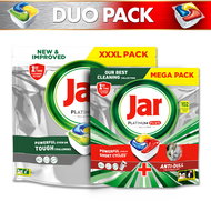 JAR Platinum Lemon XXL 125 pcs + Platinum Plus Lemon 102 pcs - Dishwasher Tablets