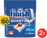 FINISH Quantum All in 1 Lemon Sparkle, 150 db - Mosogatógép tabletta