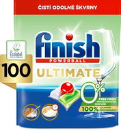 Ekologické tablety do umývačky FINISH Ultimate 0 % tablety do umývačky riadov 100 ks - Eko tablety do myčky