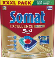 SOMAT Excellence 5in1, 80 db - Mosogatógép tabletta