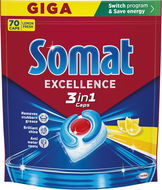 SOMAT 3in1 Lemon 70 ks  - Tablety do myčky