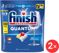 FINISH Quantum All in 1 Lemon, 130 db - Mosogatógép tabletta