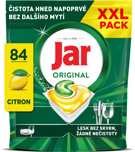 JAR Original Lemon 84 pcs - Dishwasher Tablets - Main image